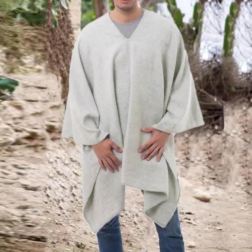 Lange Chique Heren Poncho