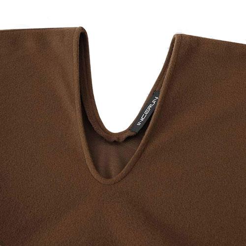 Lange Chique Heren Poncho