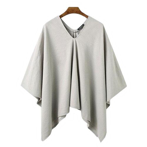 Lange Chique Heren Poncho