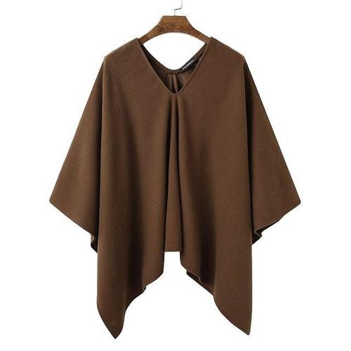 Lange Chique Heren Poncho