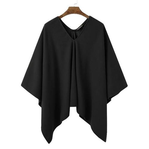 Lange Chique Heren Poncho
