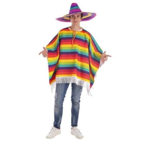 Fijne Mexicaanse Heren Poncho