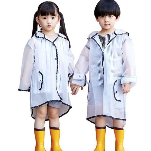Kinder Regenponcho met Capuchon