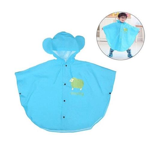 Kinder Regenponcho met Capuchon