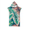 Katoenen Strandponcho met Capuchon
