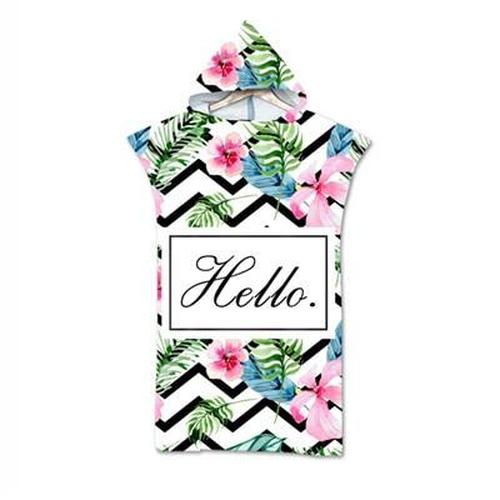 Bloemen Surfponcho