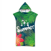 Absorberende Zomer Strandponcho