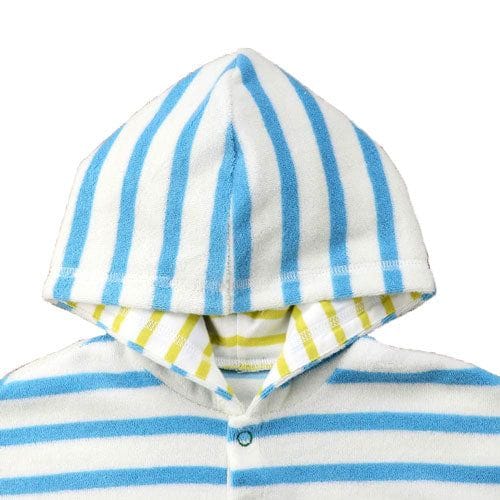 Badponcho Baby Strepen