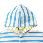 Badponcho Baby Strepen