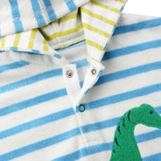 Badponcho Baby Strepen