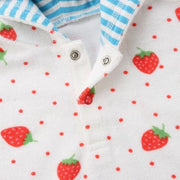 Badponcho Baby Aardbei
