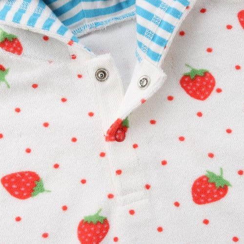 Badponcho Baby Aardbei