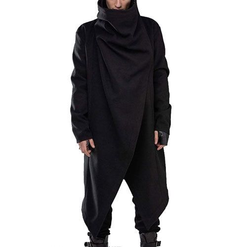 Heren Poncho met Lange Mouwen