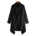 Heren Poncho met Lange Mouwen