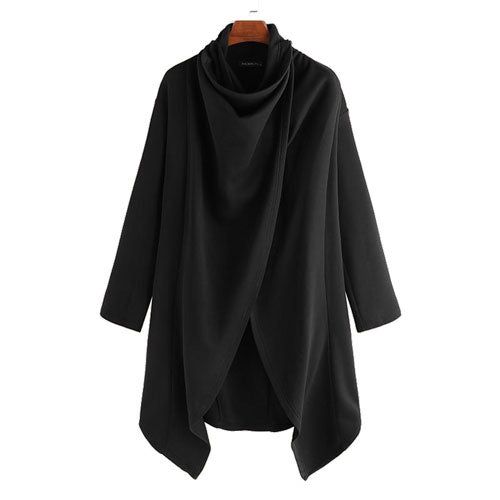 Heren Poncho met Lange Mouwen
