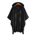 Fashion Heren Poncho met Capuchon