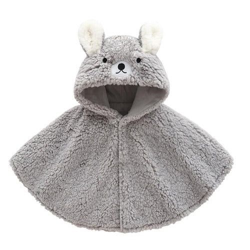 Zachte Baby Poncho Lammetje