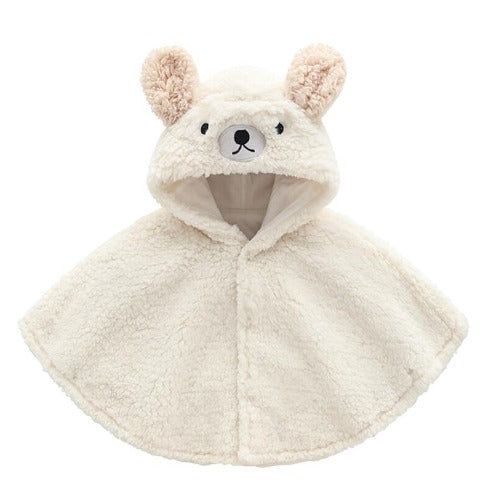 Zachte Baby Poncho Lammetje