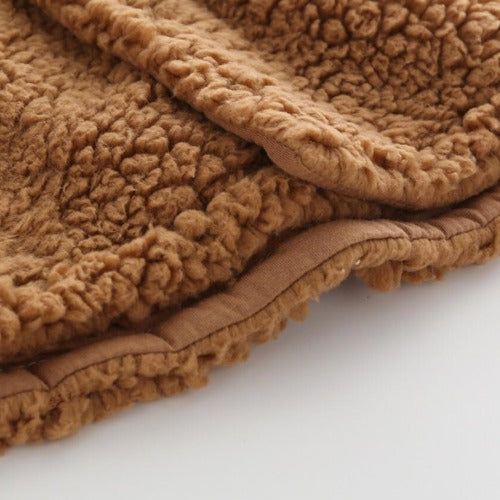 Zachte Baby Poncho Lammetje