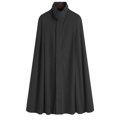 Lange Elegante Heren Poncho