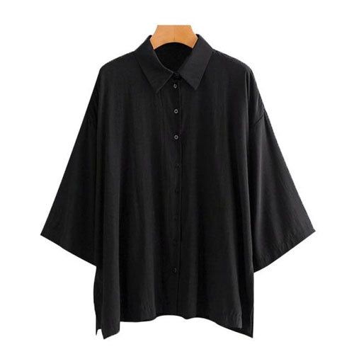 Heren Poncho Overhemd Stijl