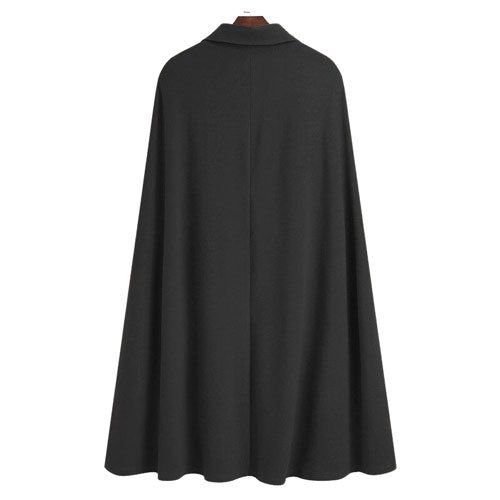 Lange Elegante Heren Poncho