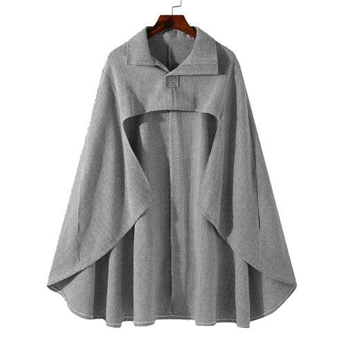 Heren Poncho Cape met Lange Mouwen