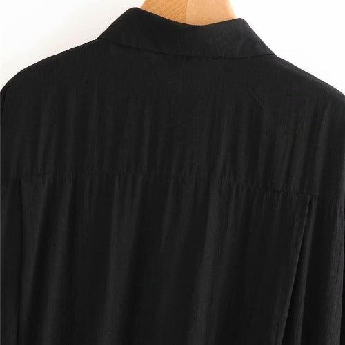 Heren Poncho Overhemd Stijl
