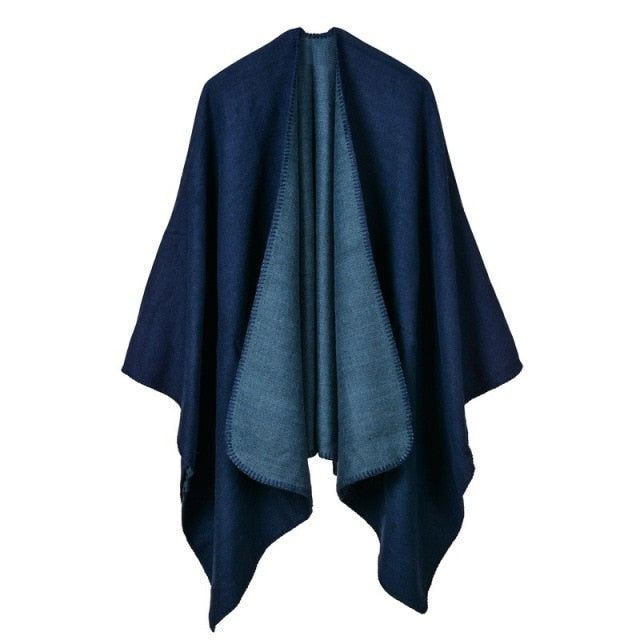 Chique Winter Dames Poncho