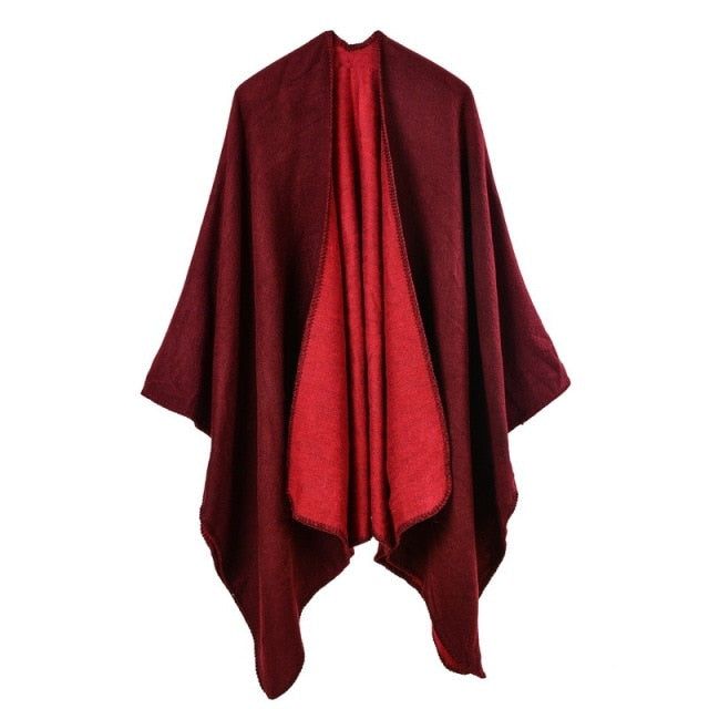 Chique Winter Dames Poncho