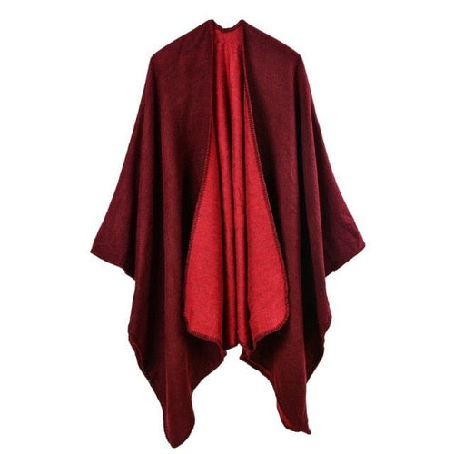 Chique Winter Dames Poncho
