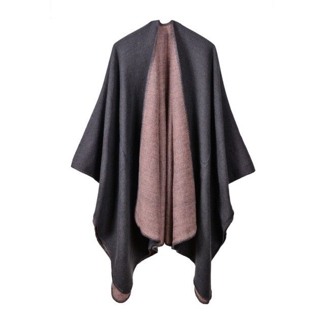 Chique Winter Dames Poncho