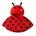 Winter Baby Poncho Lieveheersbeestje