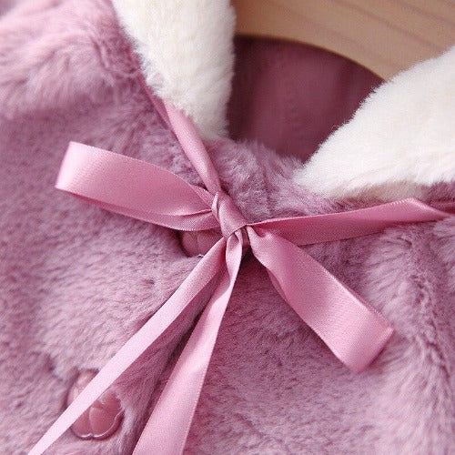 Baby Poncho Kerst Rendier