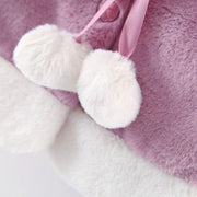 Baby Poncho Kerst Rendier