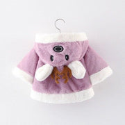 Baby Poncho Kerst Rendier