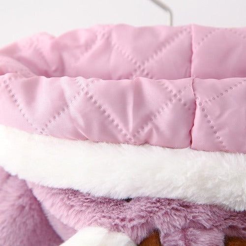 Baby Poncho Kerst Rendier