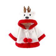 Baby Poncho Kerst Rendier
