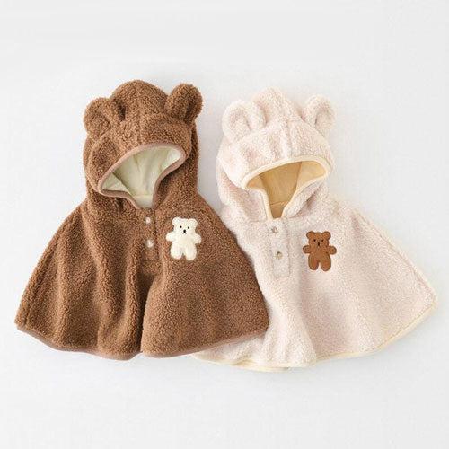 Baby Poncho Beertje