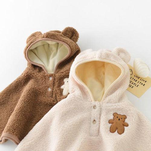 Baby Poncho Beertje