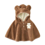 Baby Poncho Beertje