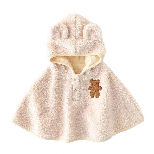 Baby Poncho Beertje