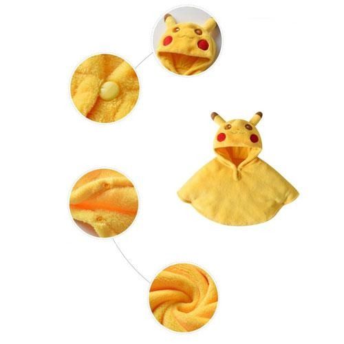 Ultra Warme Poncho Pikachu
