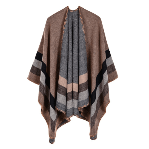 Vintage Dames Poncho Kasjmier
