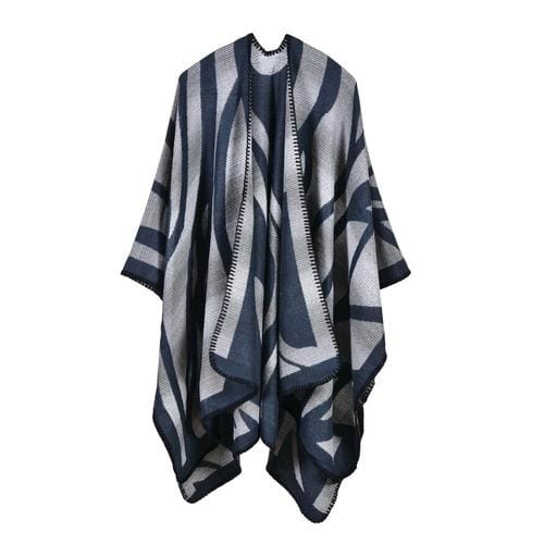 Winter Cape Poncho Dames