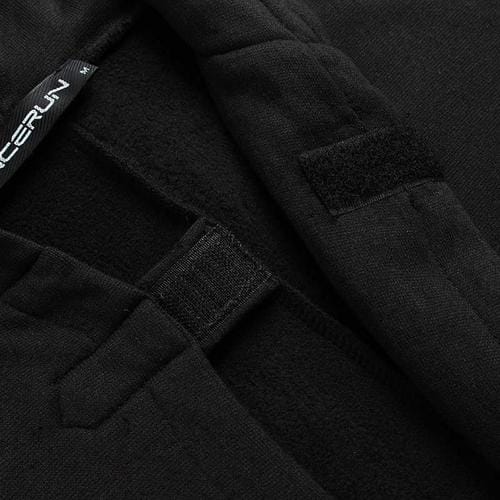 Winter Heren Poncho met Capuchon