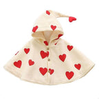 Zachte Baby Poncho Katoen